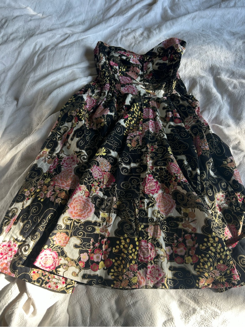 Unique Vintage Alfred Saheen dress. Size XL
